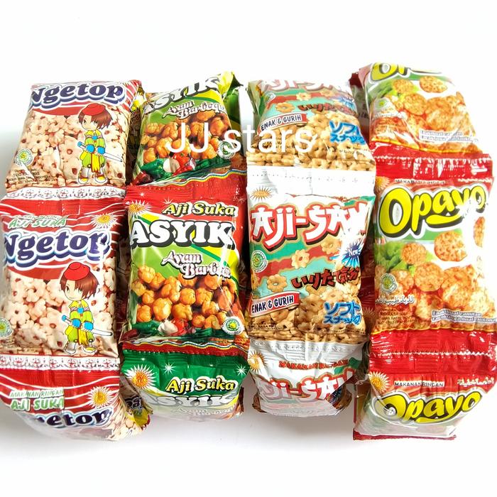 Aneka Cemilan Jadul ( 1 renceng @ 10 pcs )
